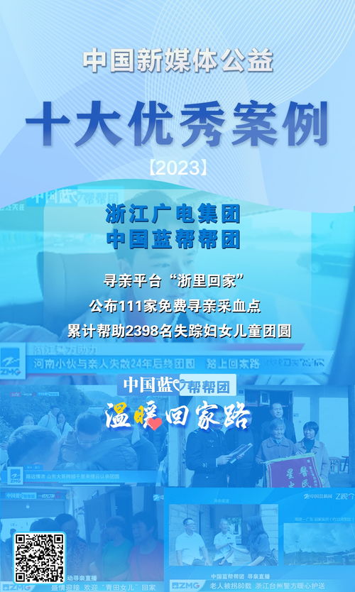 2023年中國新媒體公益十大優(yōu)秀案例發(fā)布 廣播電視節(jié)目制作經營新篇章